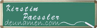 Kirstin Paessler Visitenkarte